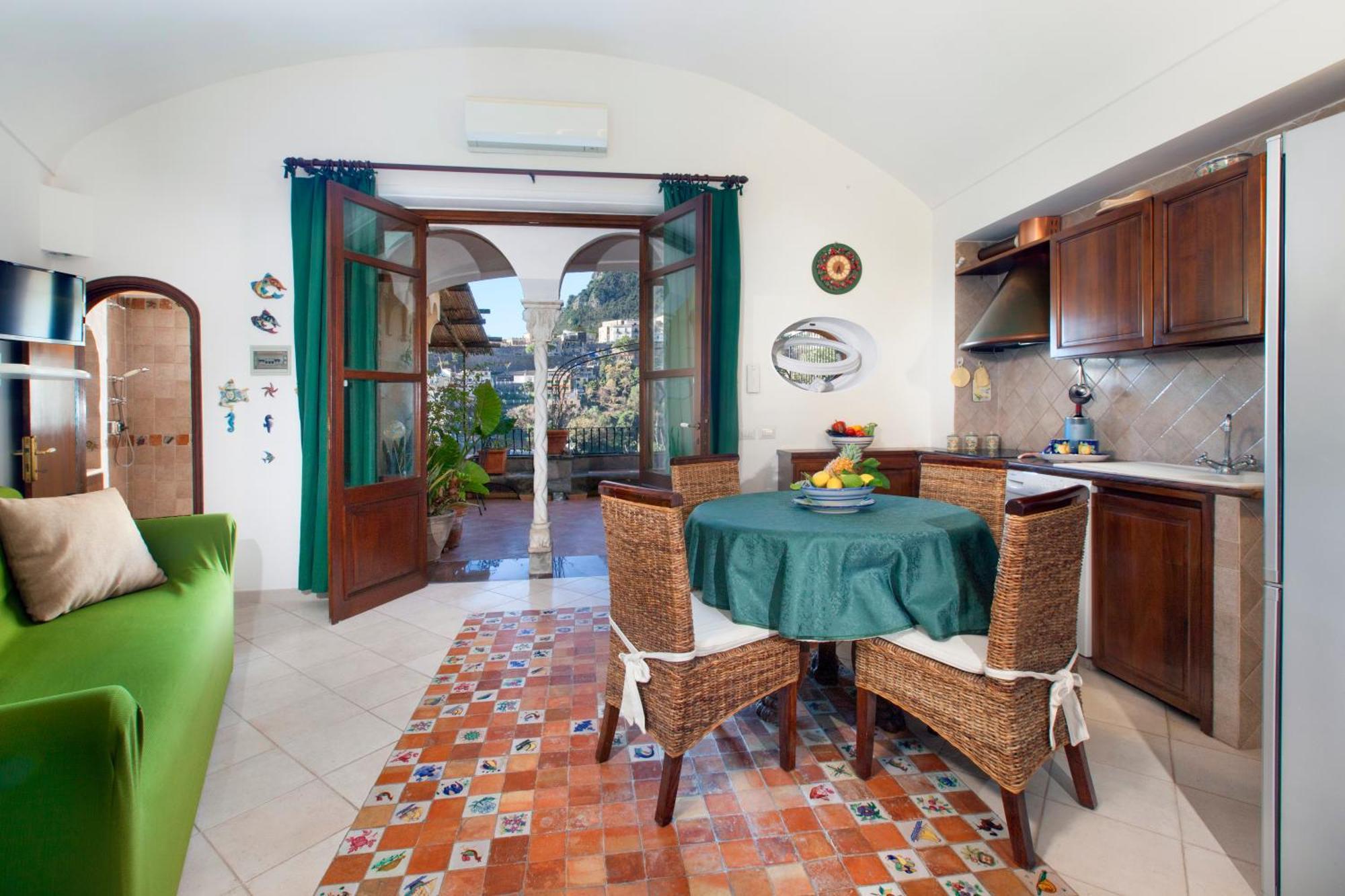 Yourhome - Alcova Apartment Positano Exteriér fotografie