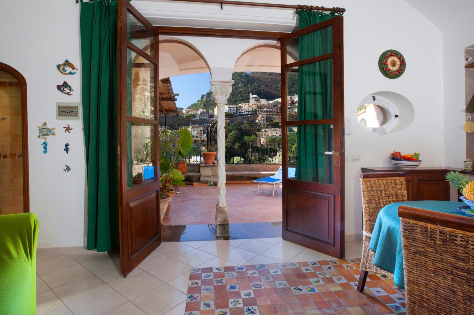 Yourhome - Alcova Apartment Positano Exteriér fotografie